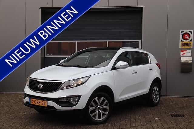 Wit (metallic) Occasion 2015 Kia Sportage SUV | € 10.995 (Eerlijke prijs) - Afbeelding 1/4