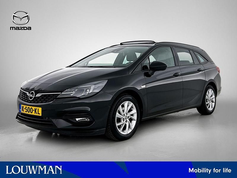 Zwart Gebruikt 2021 Opel Astra Business Elegance Stationwagen | € 13.945 (Eerlijke prijs) - Afbeelding 1/4