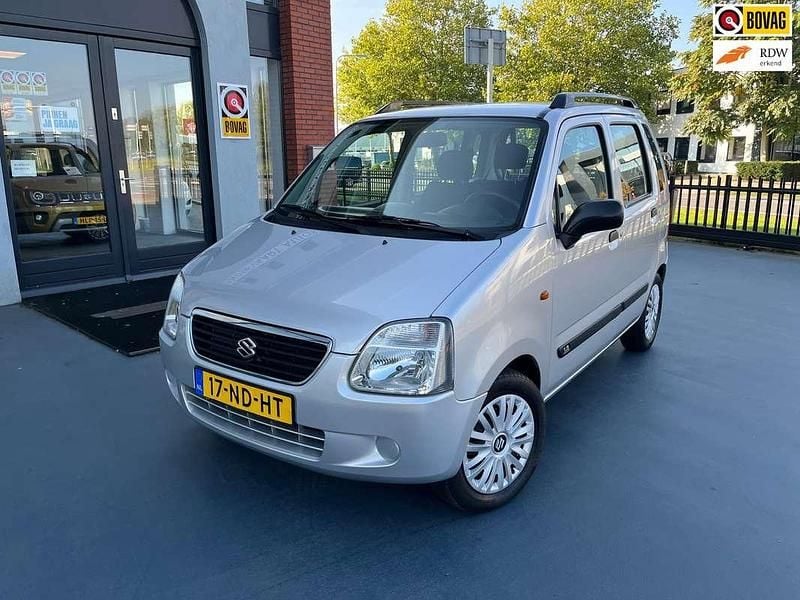 Grijs Gebruikt 2003 Suzuki Wagon R+ GLS Stationwagen | € 4.999 (Duur) - Afbeelding 1/4