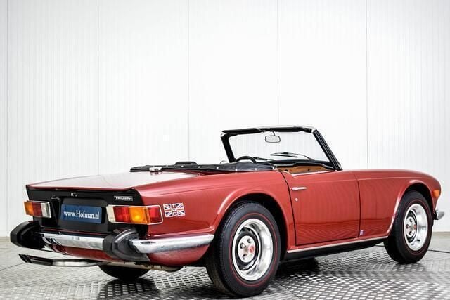 Occasion Triumph TR6 105 PK (77 kW) 1974 Rood Cabriolet