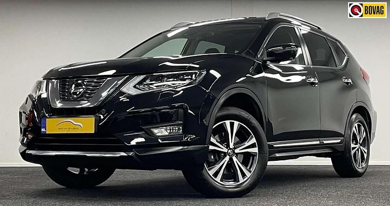 Zwart Gebruikt 2021 Nissan X-Trail Tekna SUV | € 27.995 (Eerlijke prijs) - Afbeelding 1/3