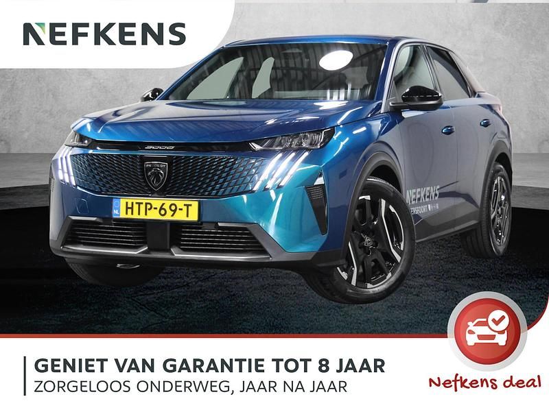 Blauw Gebruikt 2025 Peugeot e-3008 Allure SUV | € 39.925 - Afbeelding 1/4