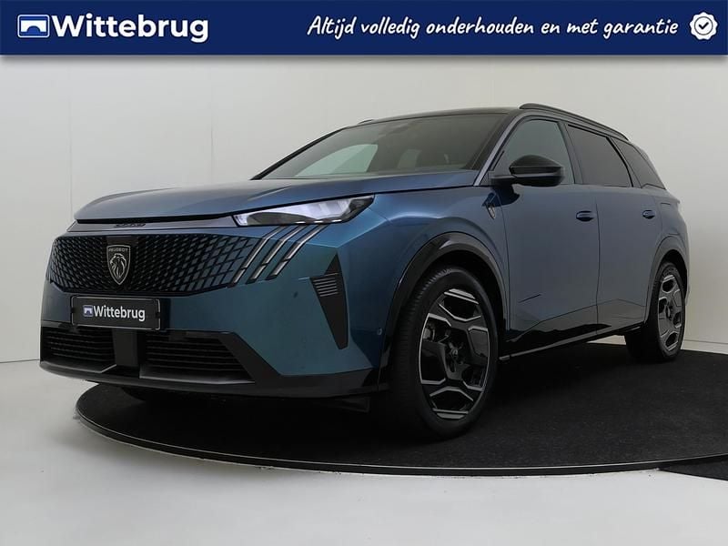 Blauw Nieuw 2024 Peugeot e-5008 GTi SUV | € 41.000 (Super prijs) - Afbeelding 1/3