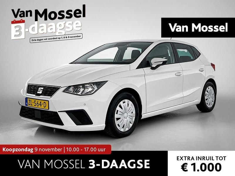 Wit Gebruikt 2019 Seat Ibiza Business Hatchback | € 13.900 (Goede deal) - Afbeelding 1/4