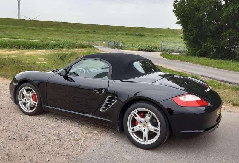 Zwart Gebruikt 2008 Porsche Boxster Cabriolet | € 34.750 - Afbeelding 1/4