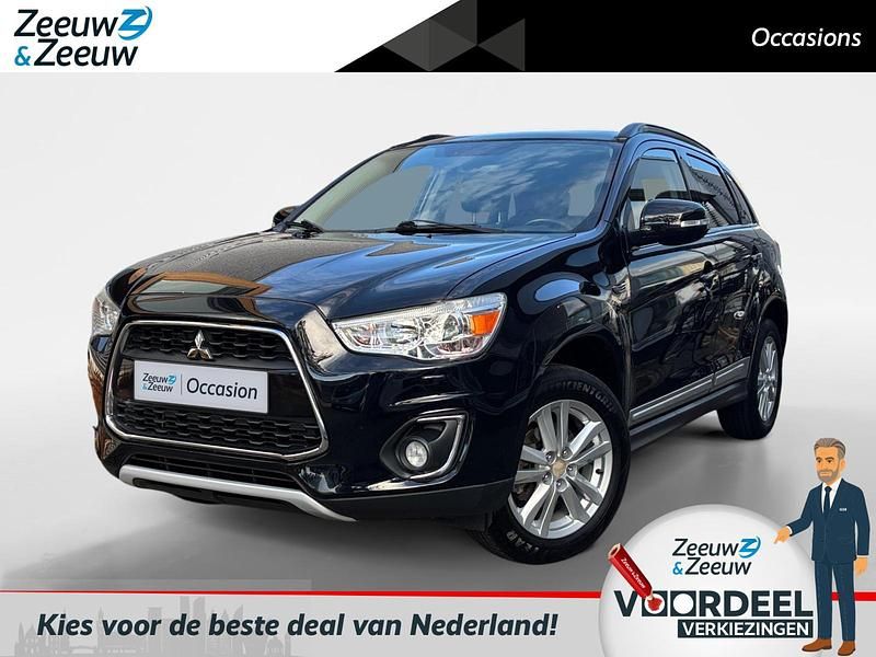 Zwart Gebruikt 2013 Mitsubishi ASX Instyle SUV | € 9.940 (Eerlijke prijs) - Afbeelding 1/4