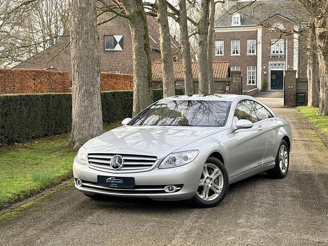 Grijs (metallic) Occasion 2008 Mercedes CL500 Coupé | € 27.950 - Afbeelding 1/4