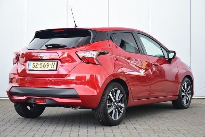 Occasion Nissan Micra N-Connecta 90 PK (66 kW) 2018 Rood Hatchback