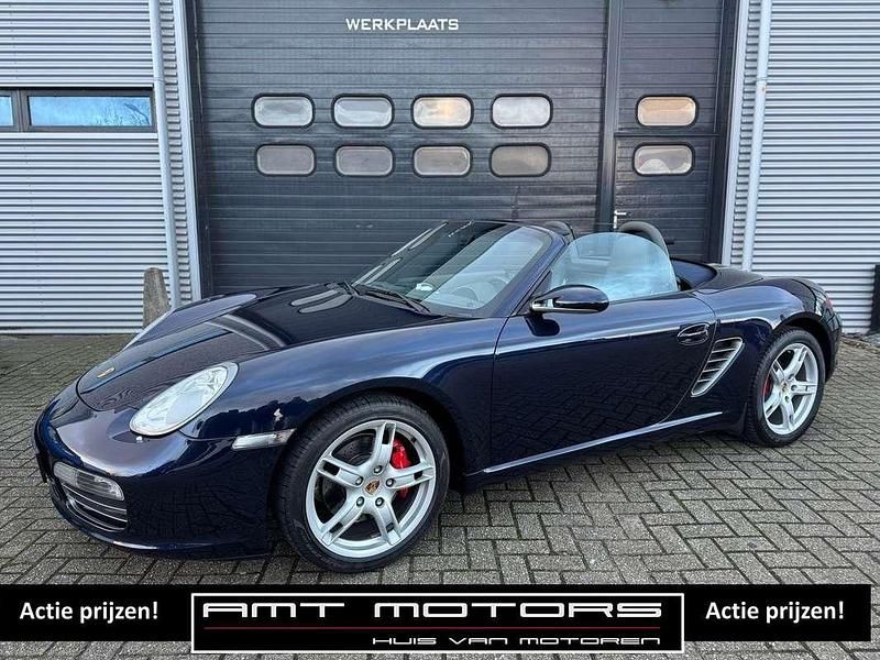 Blauw, metallic lak Gebruikt 2024 Porsche Boxster S Cabriolet | € 24.950 - Afbeelding 1/4