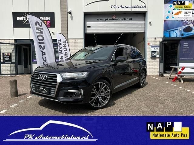 Zwart Gebruikt 2016 Audi Q7 S-Line SUV | € 38.750 - Afbeelding 1/4