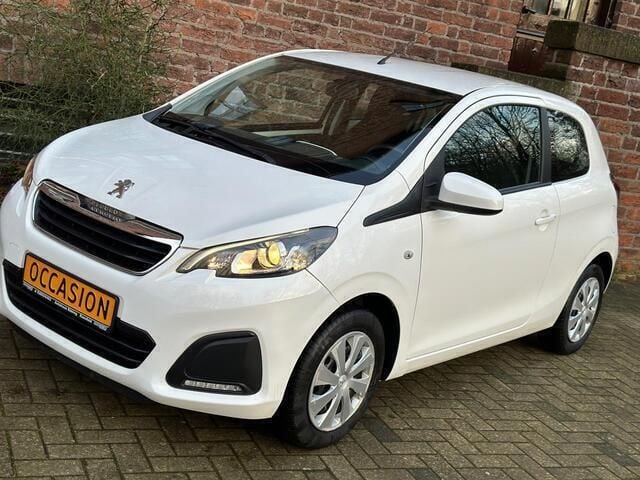 Wit Gebruikt 2015 Peugeot 108 Active Hatchback | € 5.750 (Eerlijke prijs) - Afbeelding 1/4