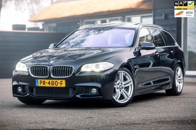 Zwart Gebruikt 2013 BMW 535 Executive Stationwagen | € 17.950 (Eerlijke prijs) - Afbeelding 1/4