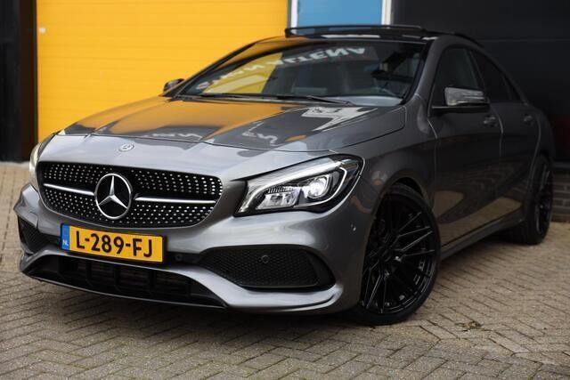 Occasion Mercedes CLA200 AMG line 156 PK (114 kW) 2018 Grijs, metallic lak Sedan