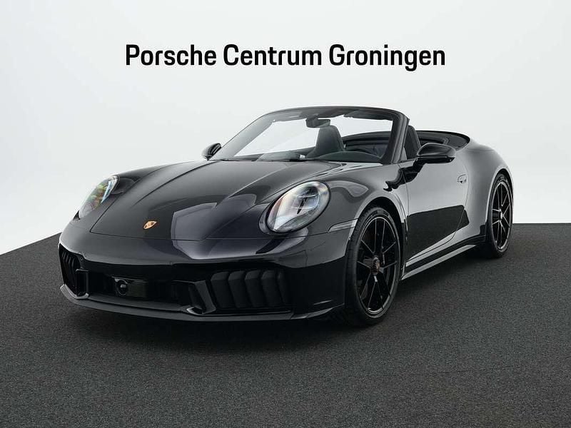 Zwart, metallic lak Nieuw 2025 Porsche 911 Carrera GTS Cabriolet | € 298.900 (Super prijs) - Afbeelding 1/4