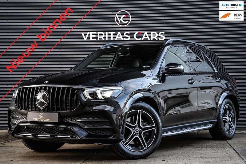 Zwart Occasion 2022 Mercedes GLE350 AMG line SUV | € 48.950 (Super prijs) - Afbeelding 1/4