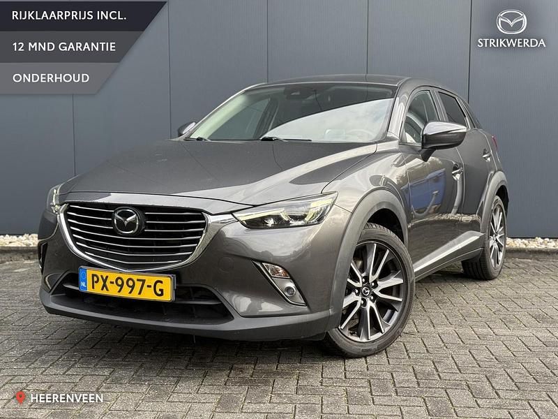 Machine gray Gebruikt 2017 Mazda CX-3 SUV | € 19.995 (Eerlijke prijs) - Afbeelding 1/4