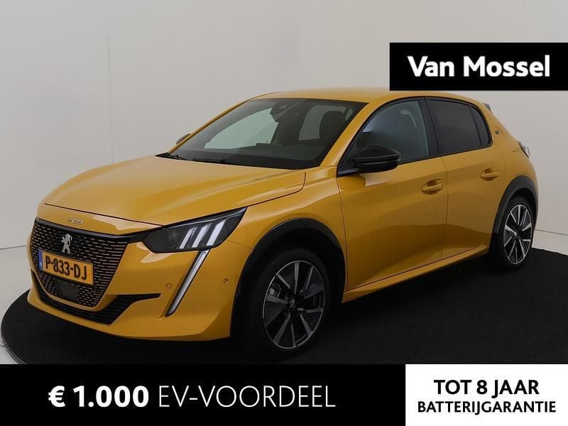 Geel Gebruikt 2022 Peugeot e-208 GTi Hatchback | € 18.940 (Eerlijke prijs) - Afbeelding 1/4