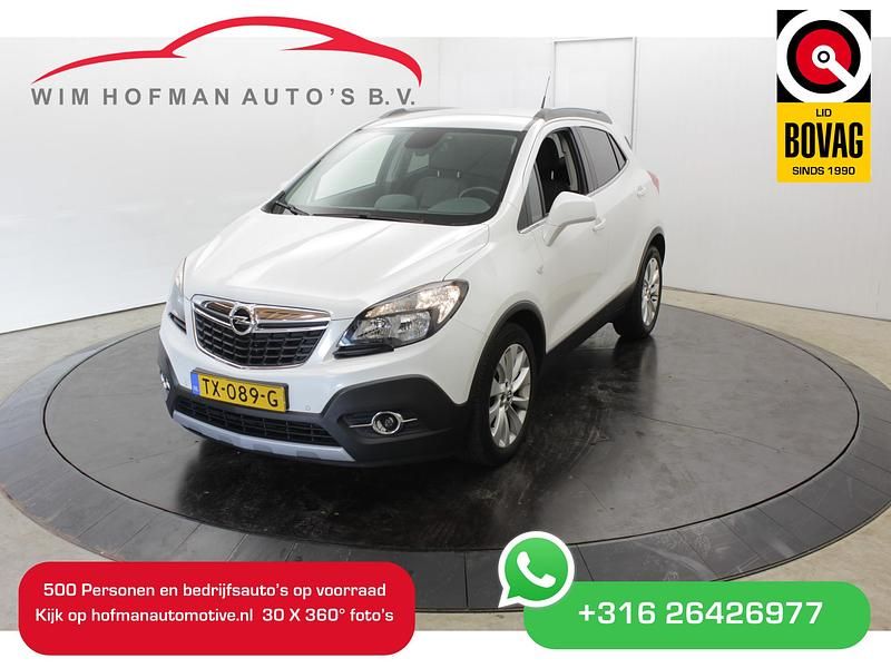Wit, metallic lak Gebruikt 2014 Opel Mokka Cosmo SUV | € 9.935 (Goede deal) - Afbeelding 1/4