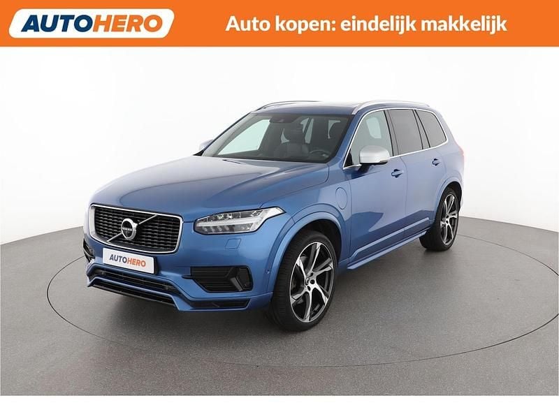 Blauw (metallic) Occasion 2018 Volvo XC90 R-Design SUV | € 33.850 (Super prijs) - Afbeelding 1/4
