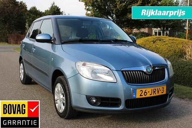Blauw Gebruikt 2009 Skoda Fabia Tour Hatchback | € 5.900 (Iets duurder) - Afbeelding 1/4