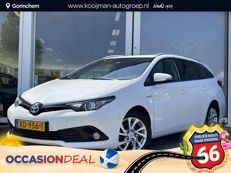 Wit Gebruikt 2018 Toyota Auris Hybrid Plus Stationwagen | € 16.450 (Eerlijke prijs) - Afbeelding 1/4