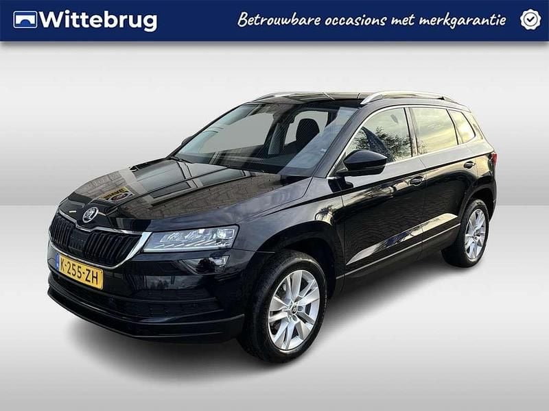 Zwart (metallic) Occasion 2021 Skoda Karoq Business Line SUV | € 26.750 (Goede deal) - Afbeelding 1/2