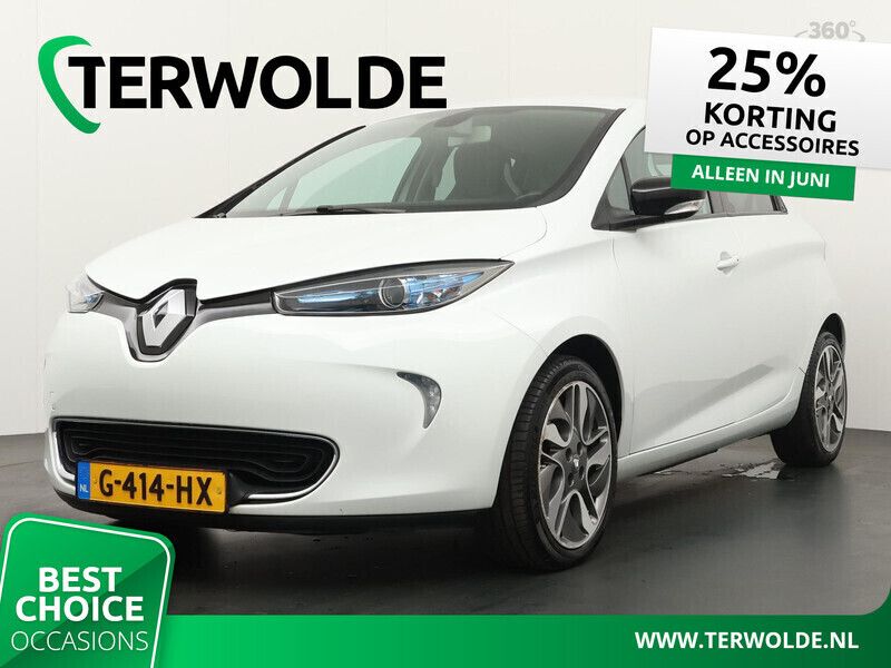 Wit Gebruikt 2016 Renault Zoe Intens Hatchback | € 6.400 (Goede deal) - Afbeelding 1/3