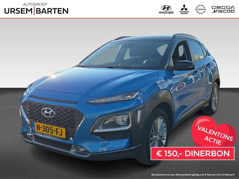 Blauw Occasion 2022 Hyundai Kona Comfort SUV | € 13.333 (Super prijs) - Afbeelding 1/4