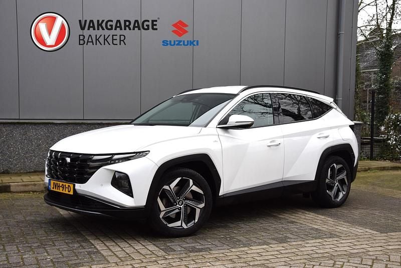 Wit Occasion 2023 Hyundai Tucson Premium SUV | € 29.900 (Eerlijke prijs) - Afbeelding 1/4