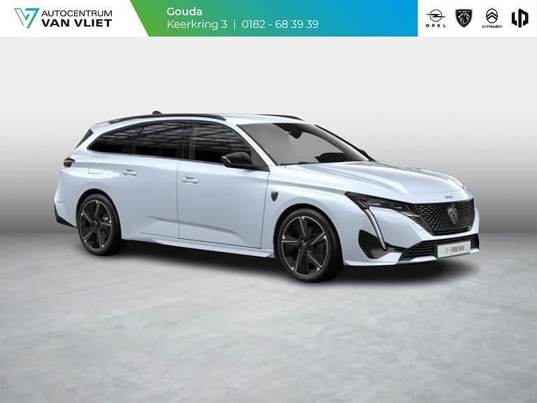 Blanc okenite (wit metallic) Nieuw 2025 Peugeot e-308 Hatchback | € 47.717 (Duur) - Afbeelding 1/4