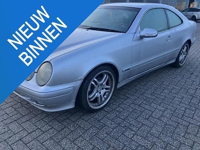 Grijs Occasion 2000 Mercedes 200 Elegance Coupé | € 1.150 (Super prijs) - Afbeelding 1/4
