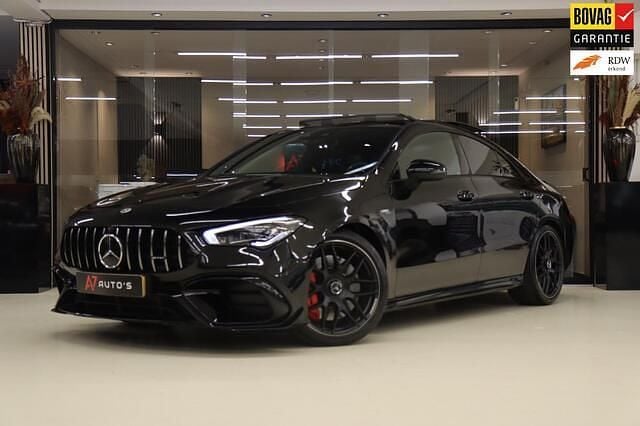Zwart Gebruikt 2020 Mercedes CLA45 AMG Premium Plus Sedan | € 51.950 (Goede deal) - Afbeelding 1/4