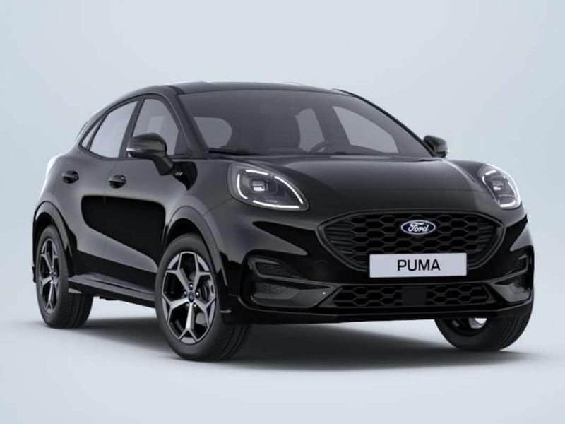 Zwart Nieuw 2025 Ford Puma ST-Line SUV | € 31.780 (Eerlijke prijs) - Afbeelding 1/4