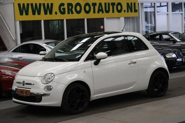 Wit Gebruikt 2010 Fiat 500 Pop Hatchback | € 3.244 (Goede deal) - Afbeelding 1/4