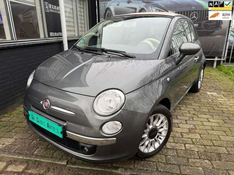 Grijs Gebruikt 2013 Fiat 500C Cabriolet | € 3.385 (Super prijs) - Afbeelding 1/4