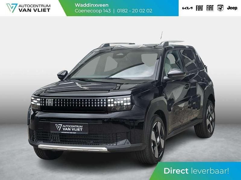 Zwart Nieuw 2025 Fiat Grande Panda La Prima SUV | € 34.606 (Iets duurder) - Afbeelding 1/4