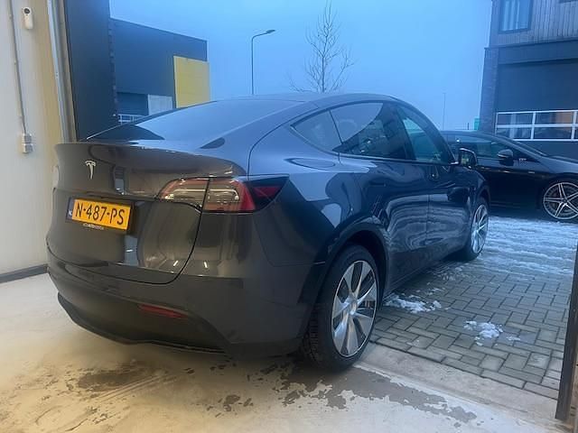 Occasion Tesla Model Y Long Range AWD 378 kW (514 PK) 2021 Grijs SUV