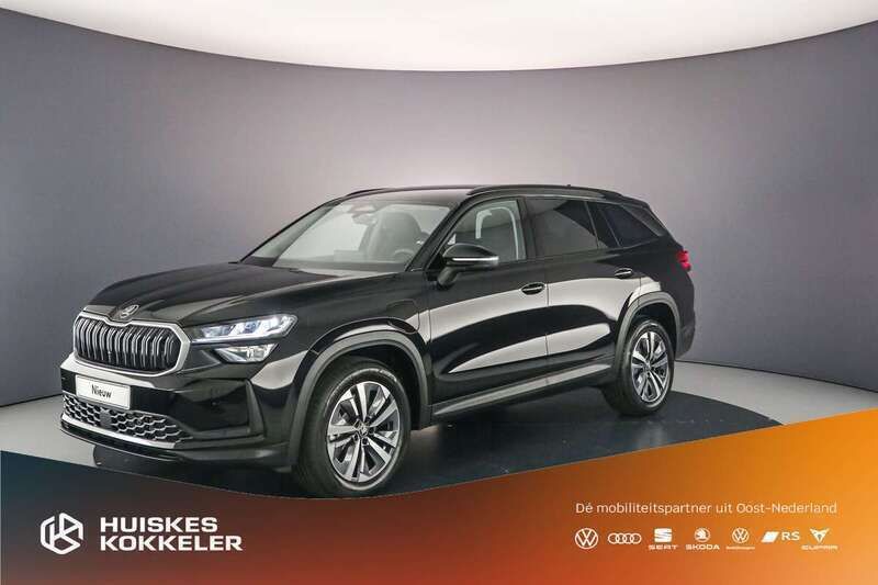 Zwart Nieuw 2025 Skoda Kodiaq Business Line SUV | € 50.667 (Super prijs) - Afbeelding 1/4