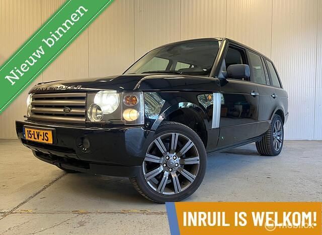 Zwart Gebruikt 2003 Land Rover Range Rover Vogue SUV | € 5.950 - Afbeelding 1/4