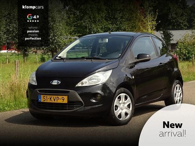 Zwart Gebruikt 2010 Ford Ka Titanium Hatchback | € 1.950 (Goede deal) - Afbeelding 1/4