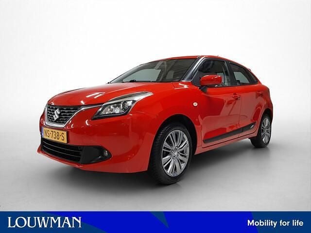 Rood Gebruikt 2017 Suzuki Baleno Hatchback | € 9.950 (Eerlijke prijs) - Afbeelding 1/4
