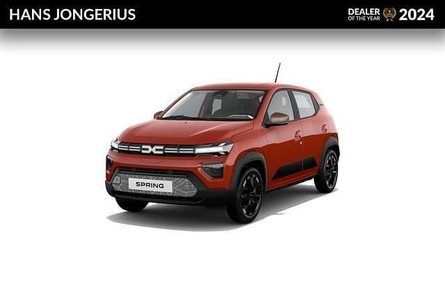 Rouge brick (rood metallic) Nieuw 2025 Dacia Spring Extreme Hatchback | € 21.500 (Eerlijke prijs) - Afbeelding 1/4