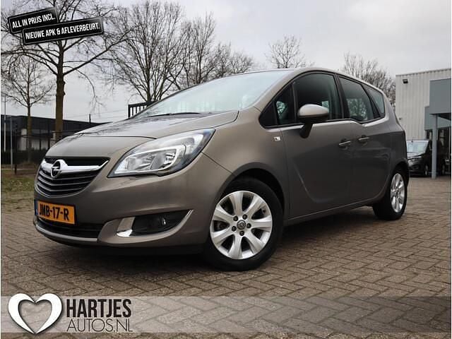 Bruin Gebruikt 2015 Opel Meriva Edition MPV | € 6.950 (Eerlijke prijs) - Afbeelding 1/4