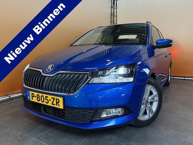 Blauw Occasion 2021 Skoda Fabia Business Line Hatchback | € 15.900 (Eerlijke prijs) - Afbeelding 1/4