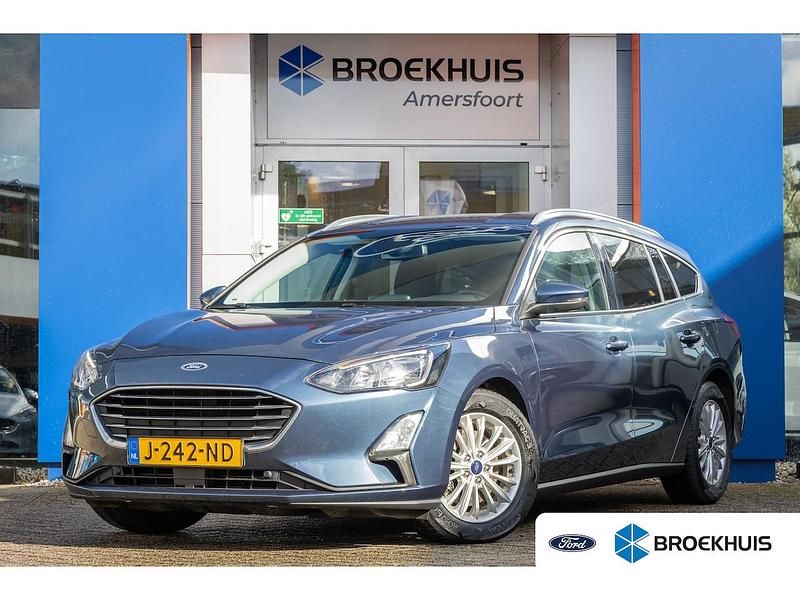 Blauw Gebruikt 2020 Ford Focus Business Edition Stationwagen | € 15.400 (Eerlijke prijs) - Afbeelding 1/4