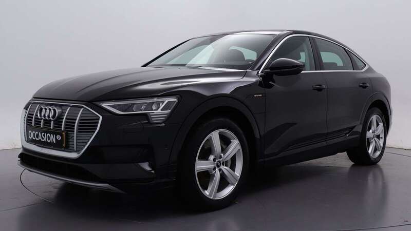Zwart Gebruikt 2021 Audi e-tron Sportback Business SUV | € 34.990 - Afbeelding 1/3