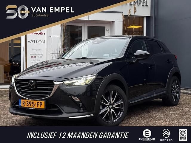 Zwart (metallic) Occasion 2018 Mazda CX-3 SUV | € 17.400 (Eerlijke prijs) - Afbeelding 1/4
