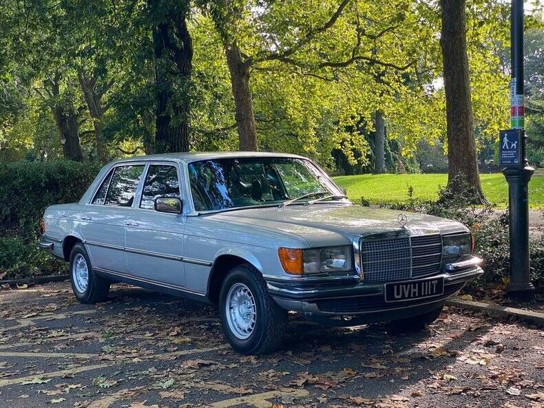Zilver Gebruikt 1978 Mercedes 450 Sedan | € 52.016 - Afbeelding 1/4