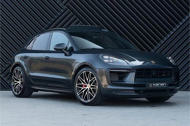 Grijs Gebruikt 2021 Porsche Macan S Chrono SUV | € 84.900 - Afbeelding 1/4