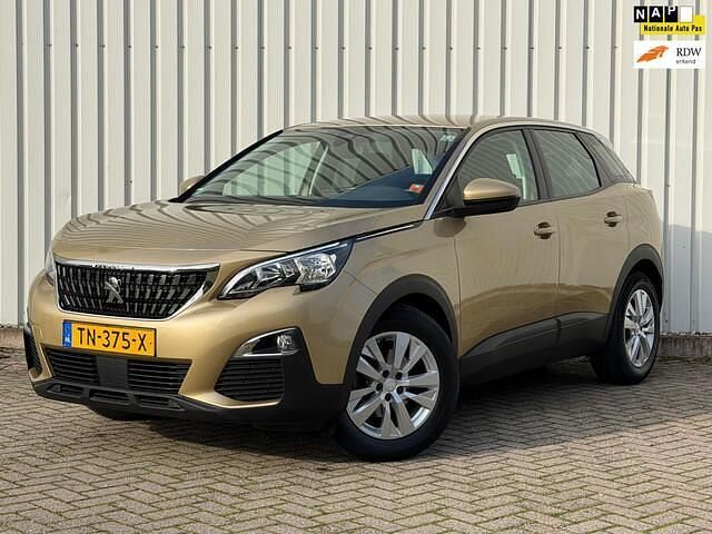 Geel Gebruikt 2018 Peugeot 3008 SUV | € 10.445 (Goede deal) - Afbeelding 1/4